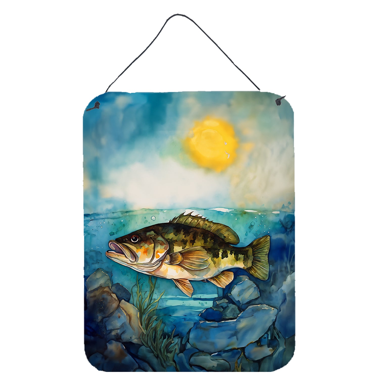 Buy this Smallmouth Bass Wall or Door Hanging Prints