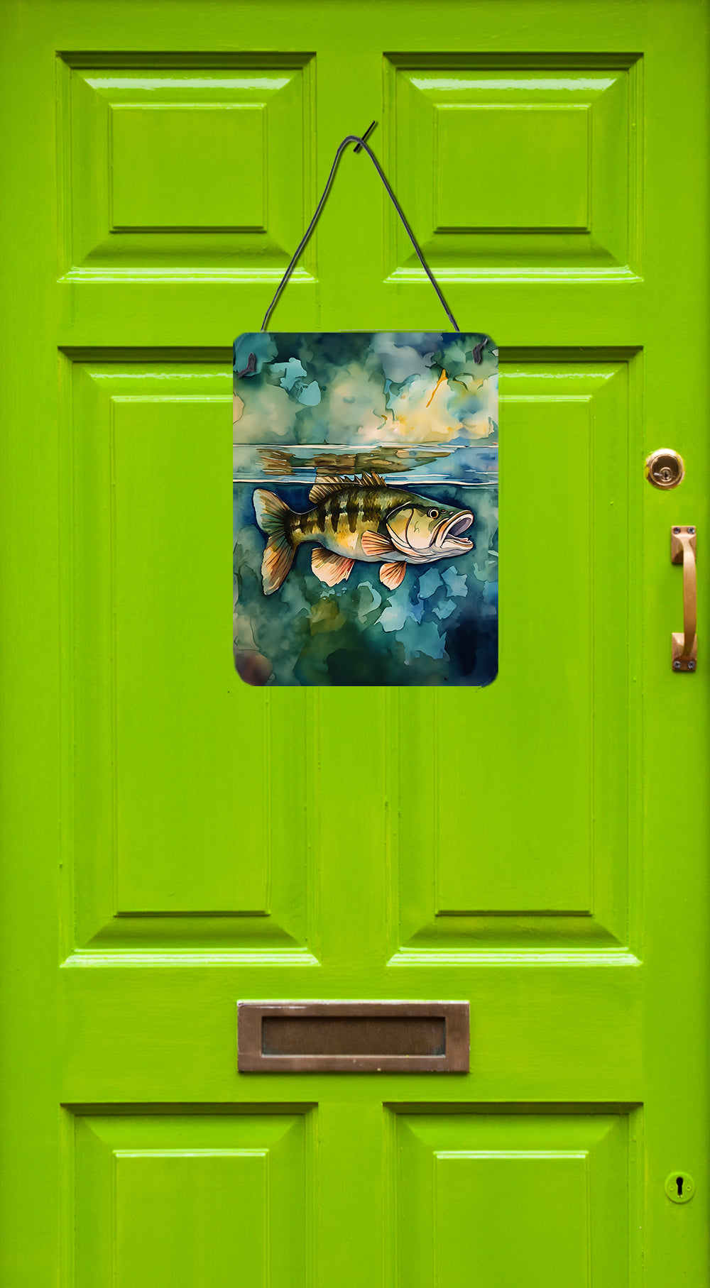 Buy this Smallmouth Bass Wall or Door Hanging Prints