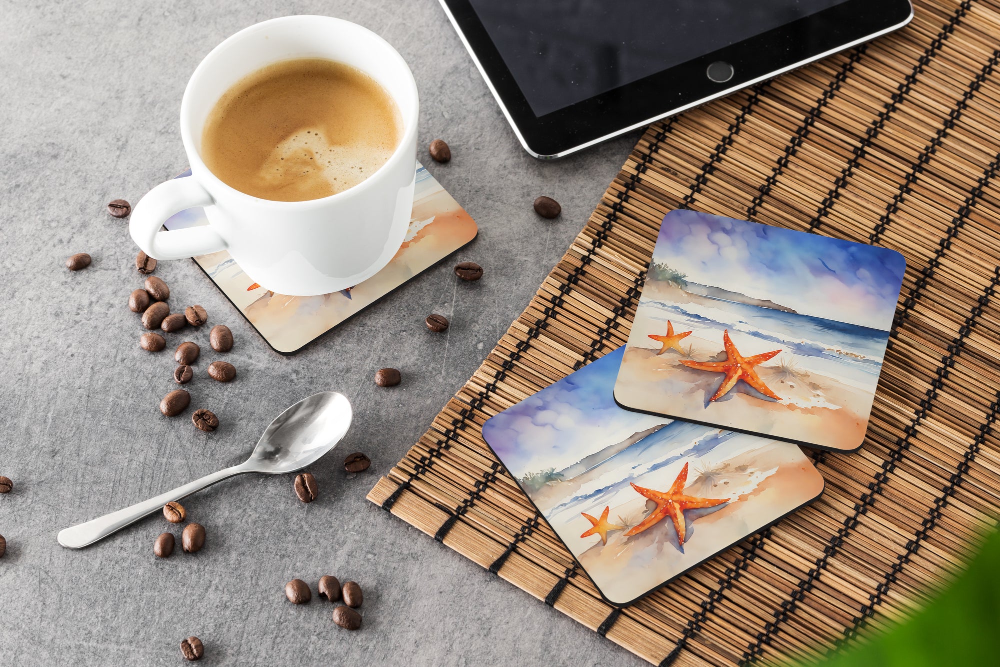 Starfish Foam Coasters