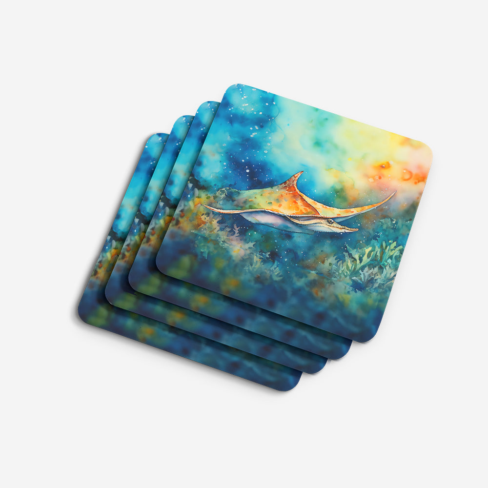 Sting Ray Foam Coasters