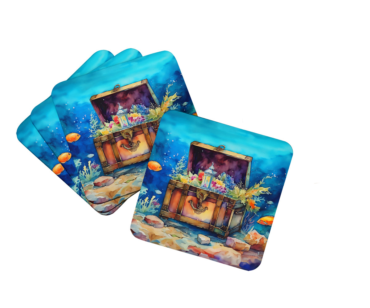 Buy this Treasure Chest Foam Coasters