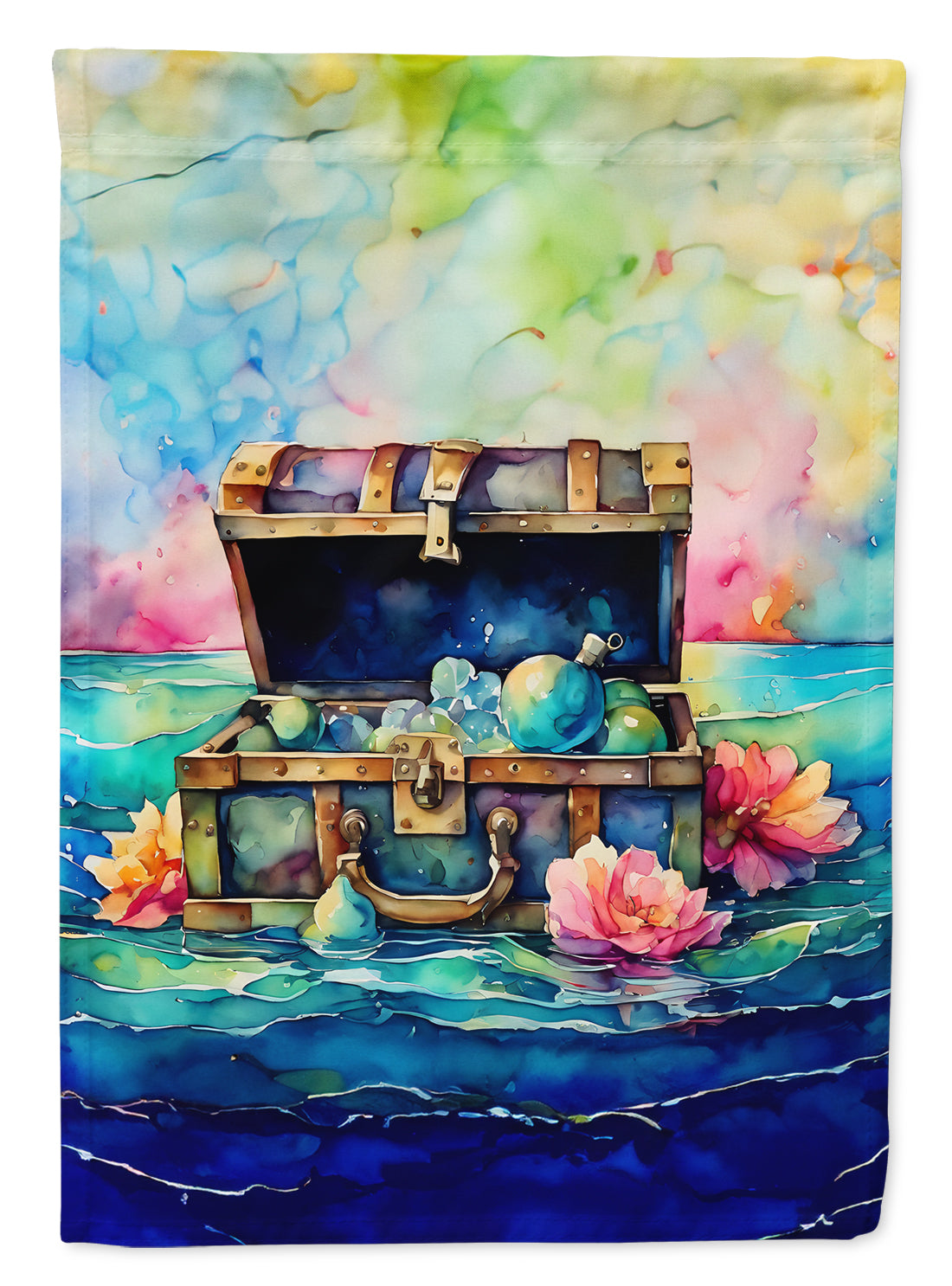 Buy this Treasure Chest House Flag