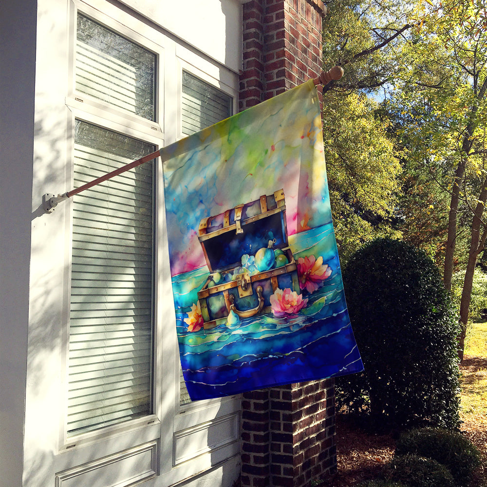 Buy this Treasure Chest House Flag