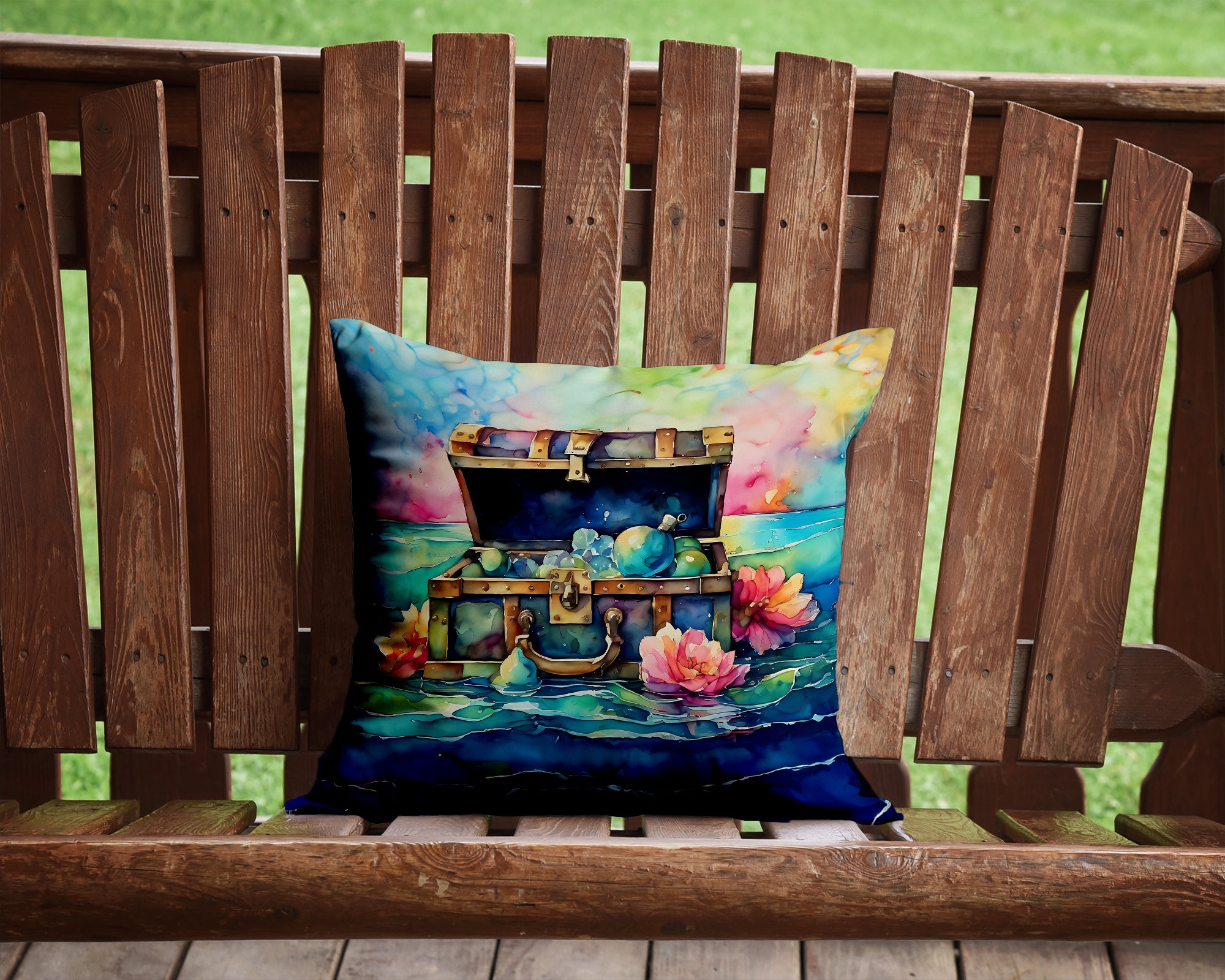 Buy this Treasure Chest Throw Pillow