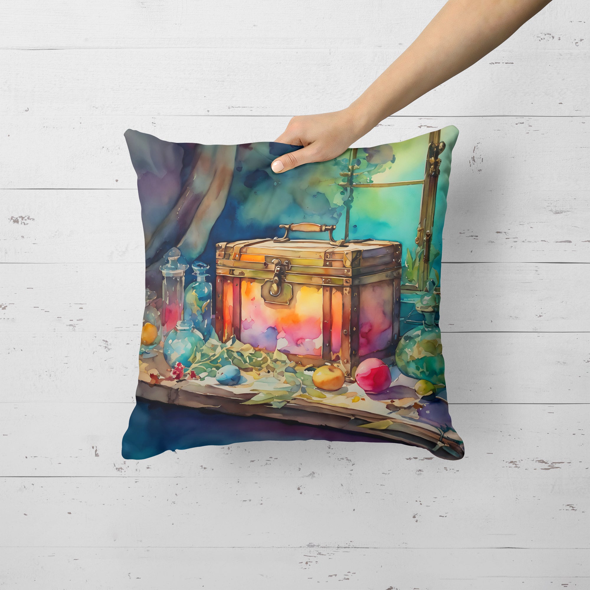 Buy this Treasure Chest Throw Pillow