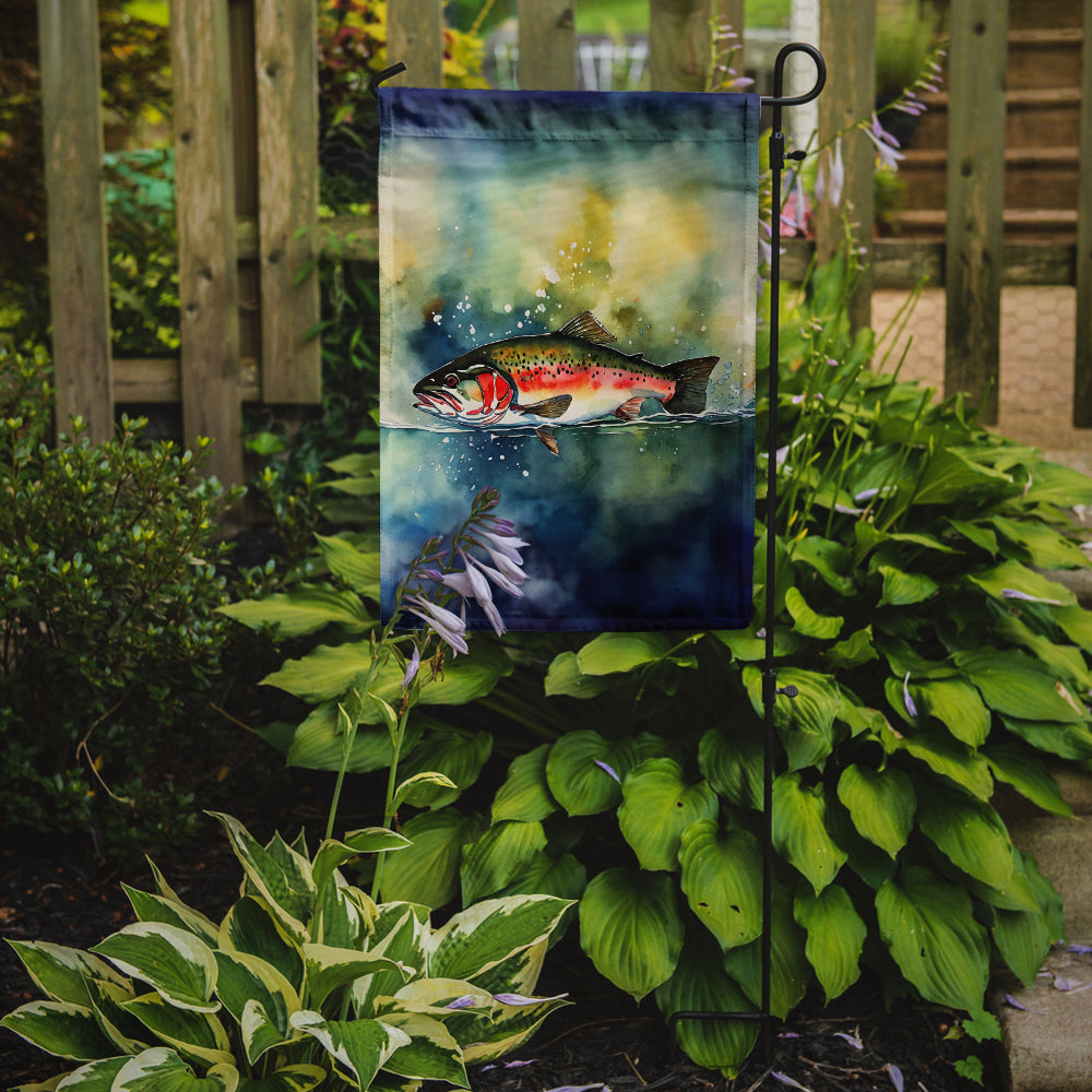 Buy this Trout Garden Flag