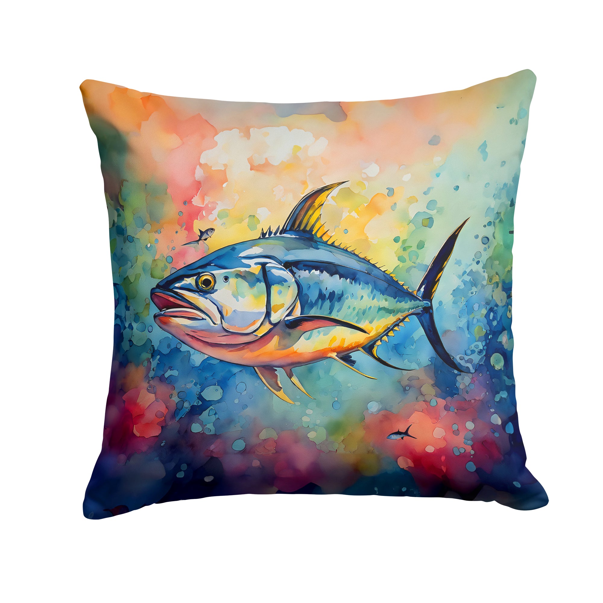 Buy this Yellowfin Tuna Throw Pillow