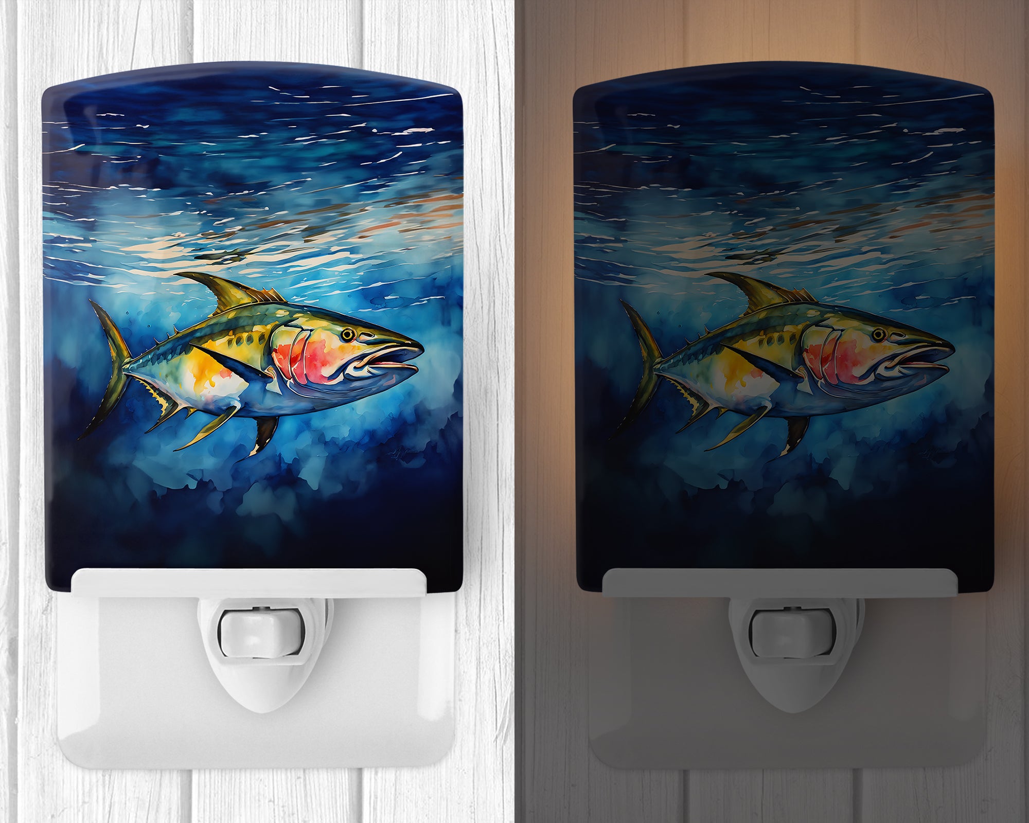 Buy this Yellowfin Tuna Ceramic Night Light