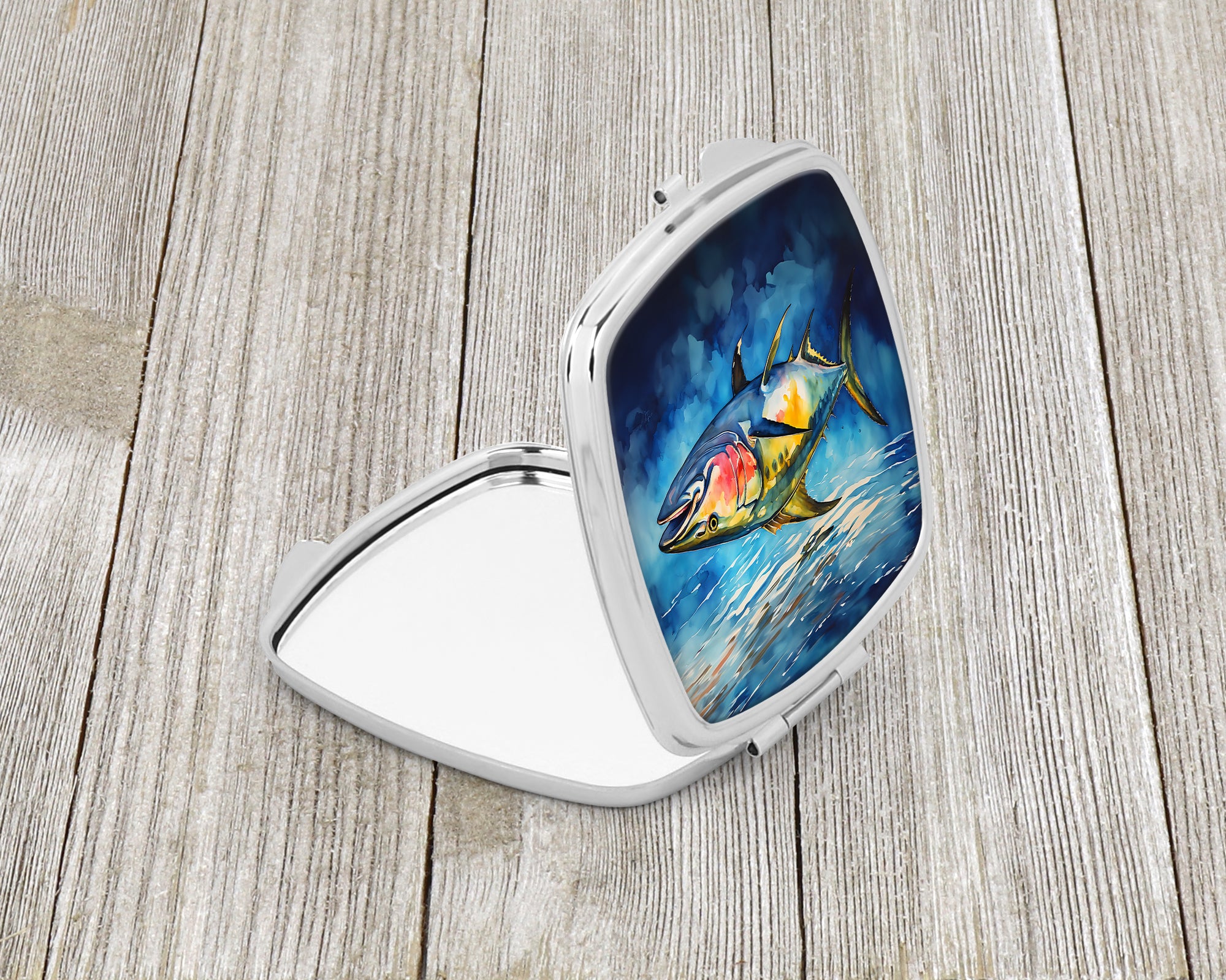 Yellowfin Tuna Compact Mirror