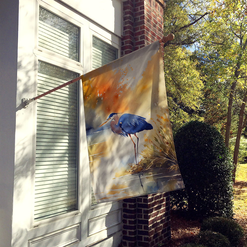 Buy this Blue Heron House Flag