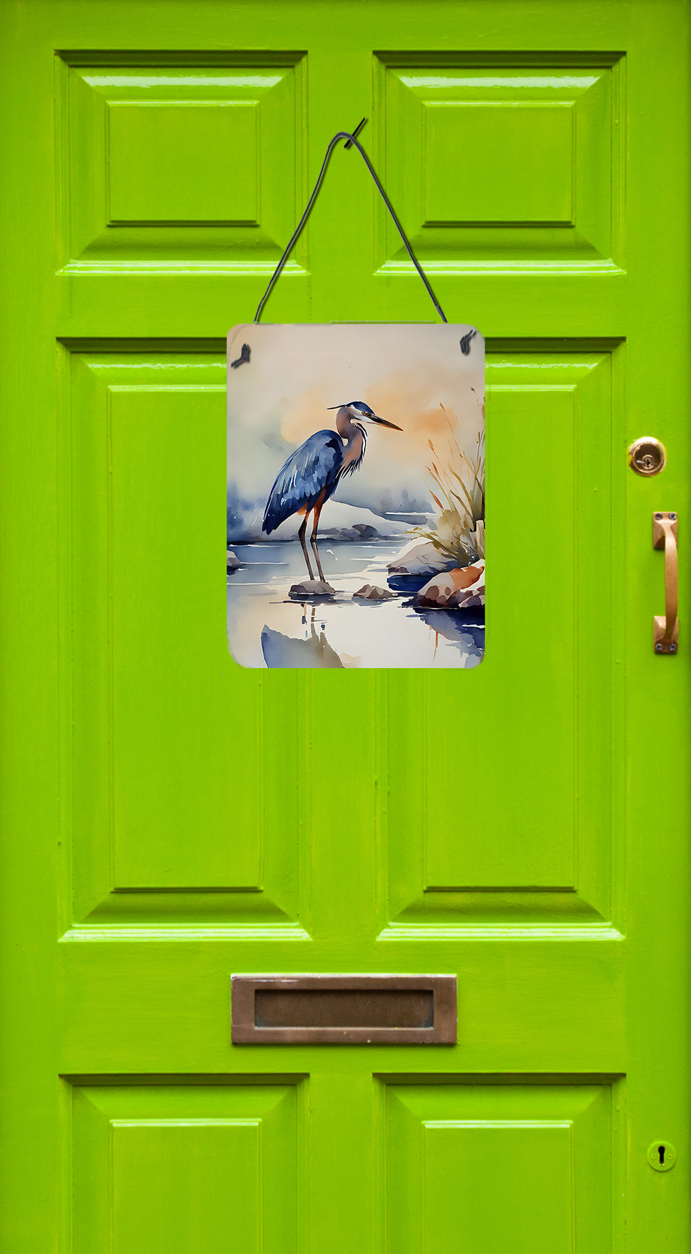 Buy this Blue Heron Wall or Door Hanging Prints