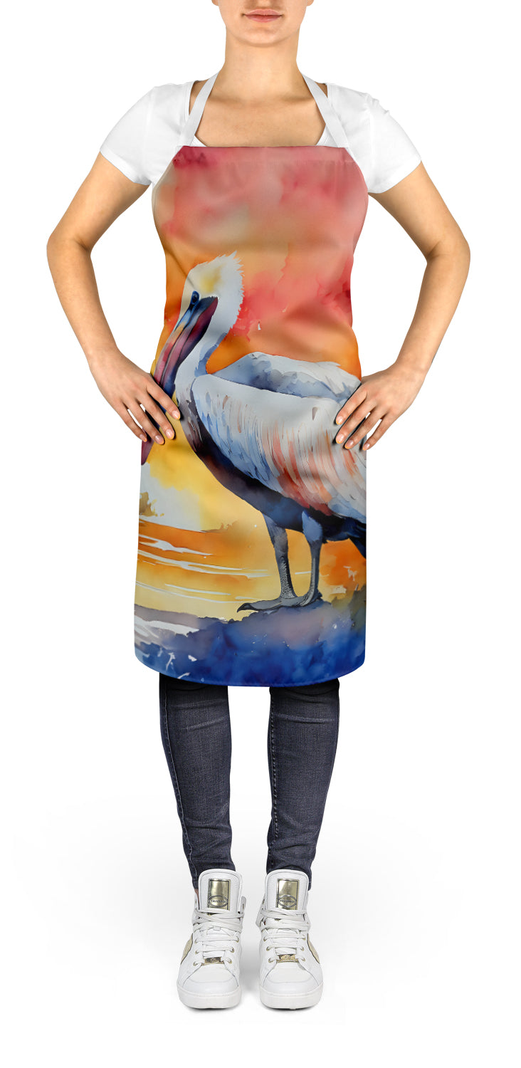 Caroline's Treasures Pelican Apron – Artist-Designed Kitchen, BBQ & Craft Apron
