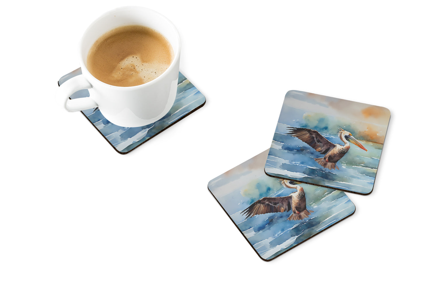 Pelican Foam Coasters