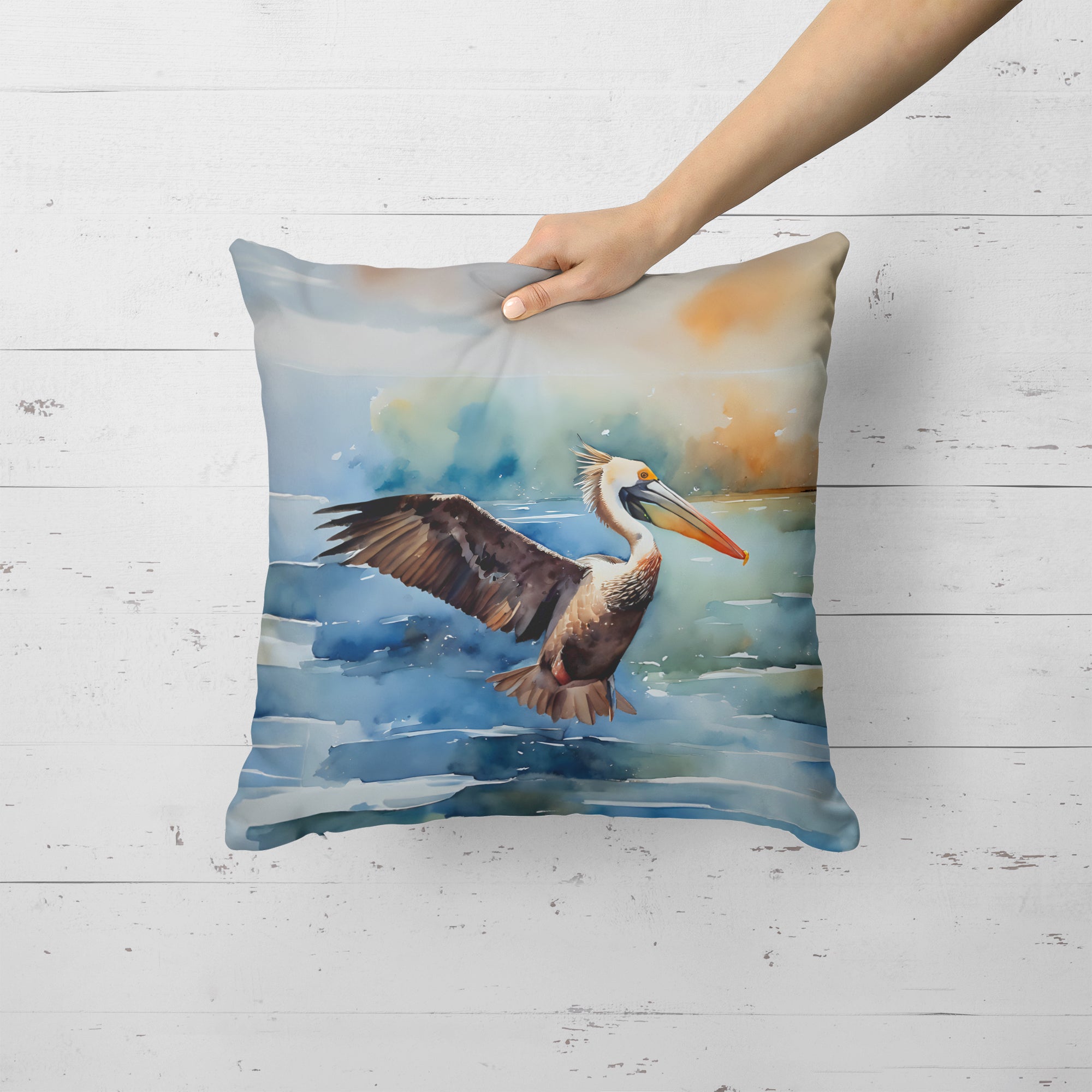Pelican Throw Pillow