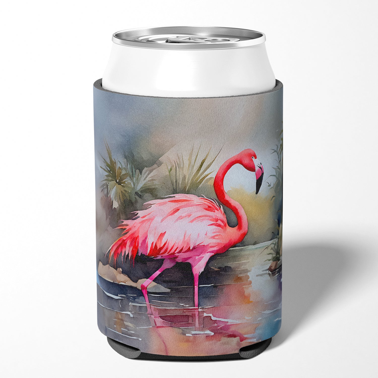 Flamingo Can or Bottle Hugger