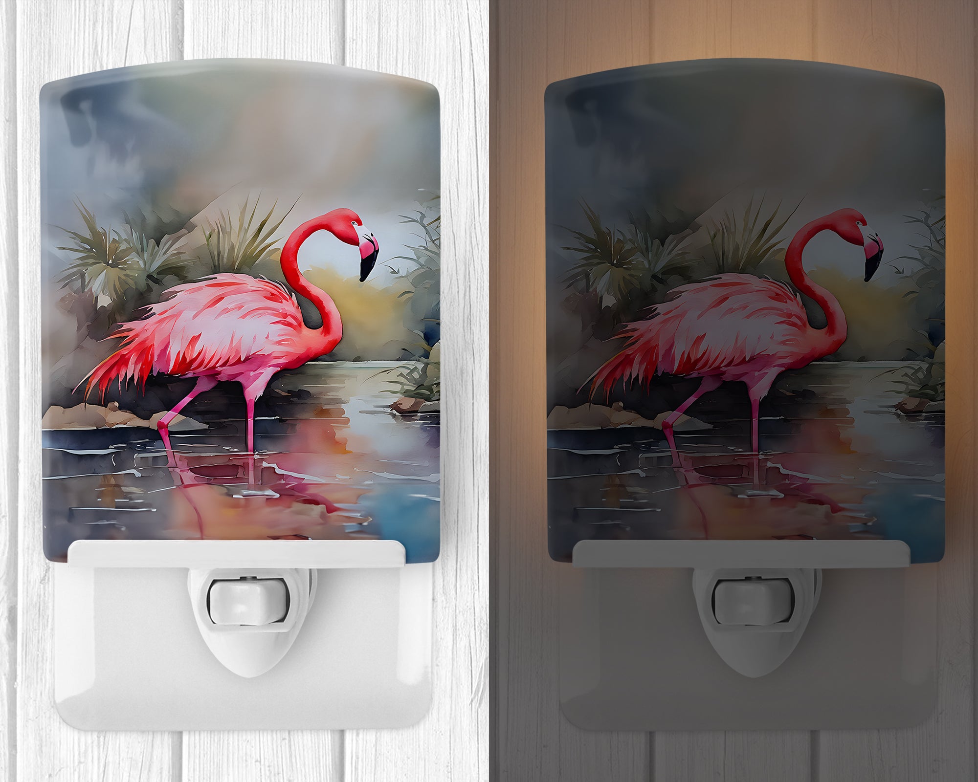 Buy this Flamingo Ceramic Night Light