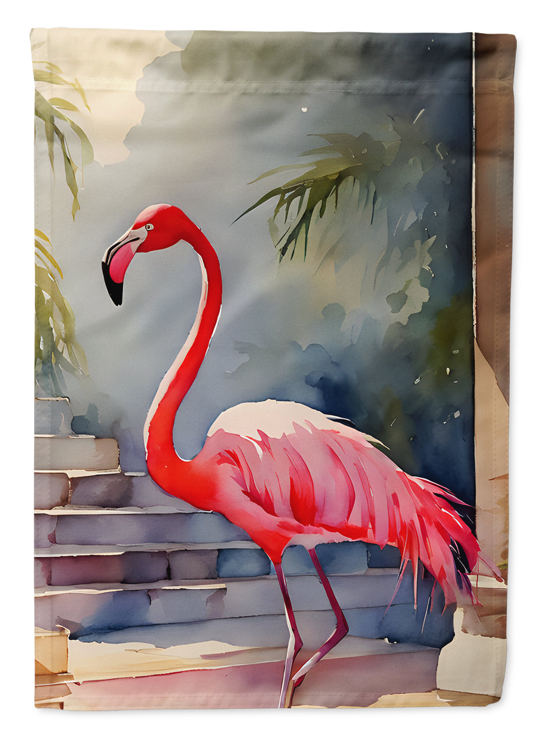 Buy this Flamingo Garden Flag