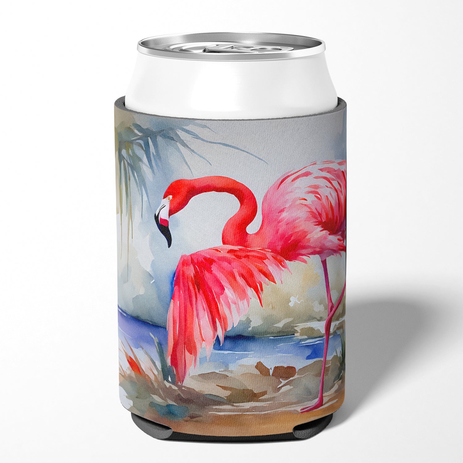 Flamingo Can or Bottle Hugger