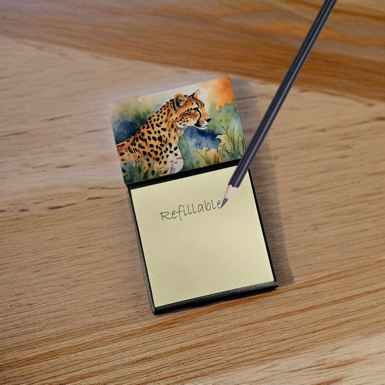 Buy this Cheetah Sticky Note Holder