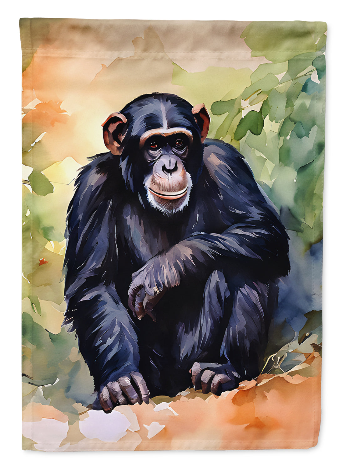 Buy this Chimpanzee Garden Flag