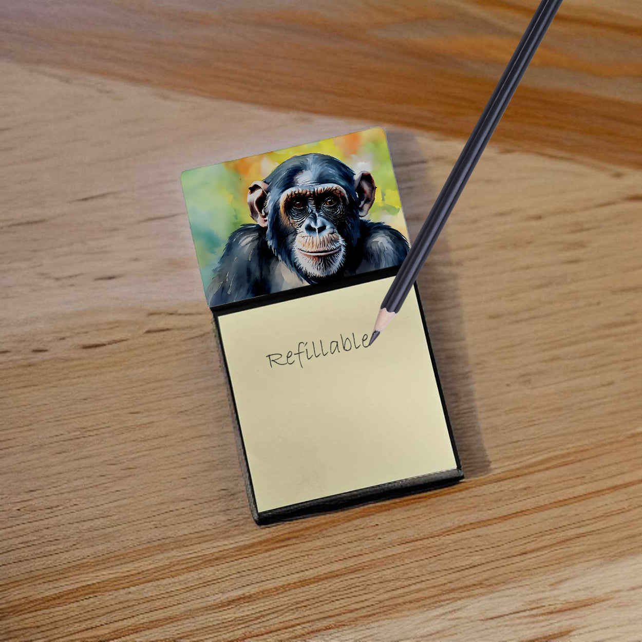 Chimpanzee Sticky Note Holder