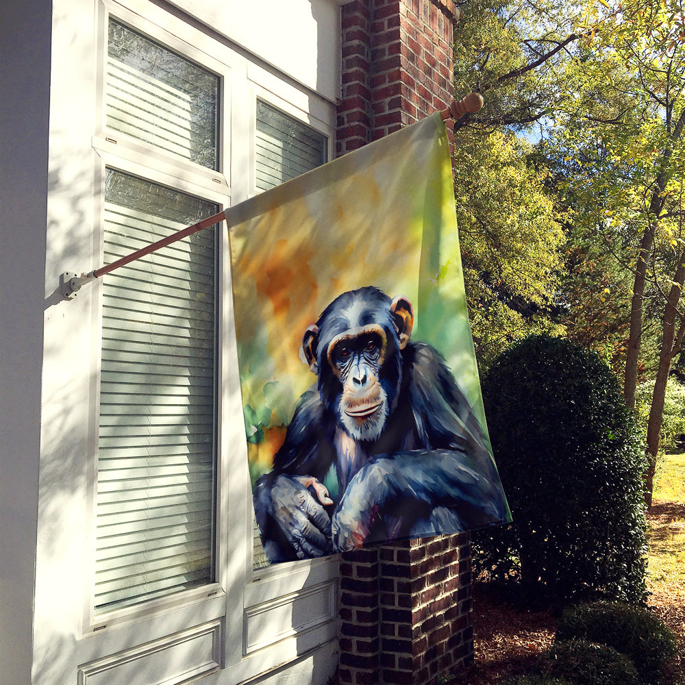 Chimpanzee House Flag