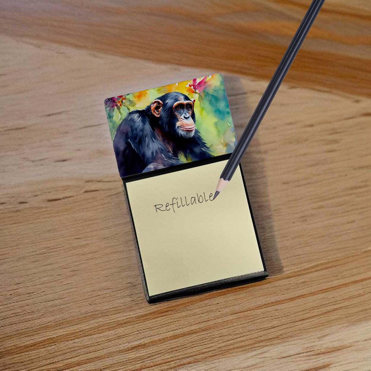 Chimpanzee Sticky Note Holder