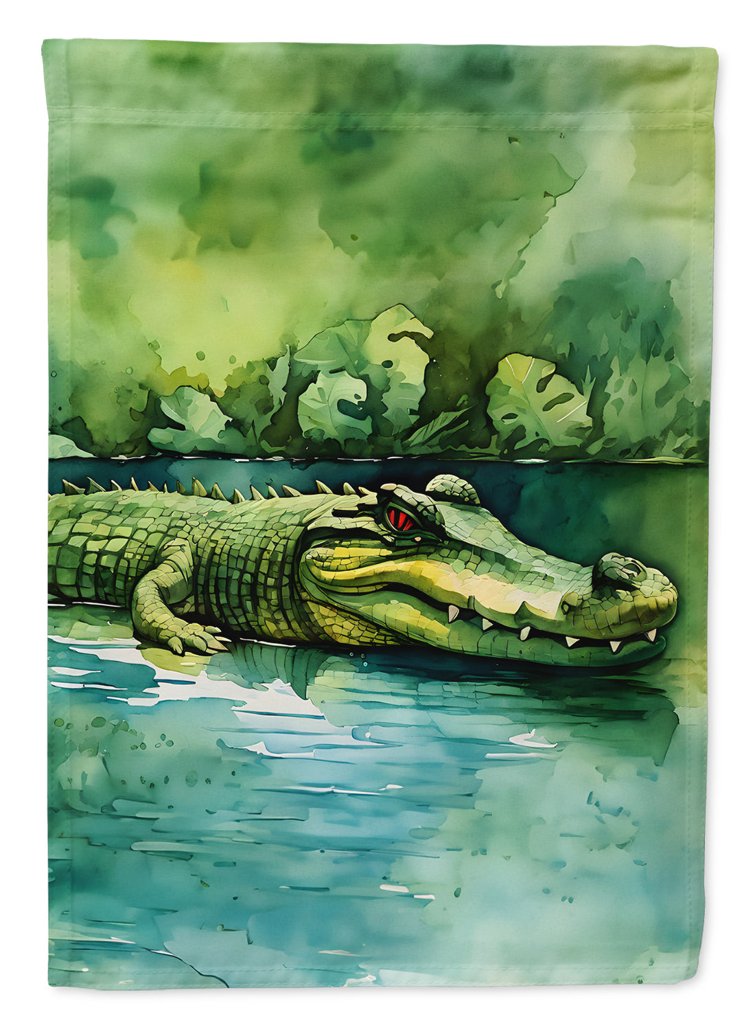 Buy this Crocodile Garden Flag