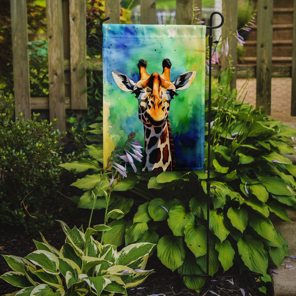 Caroline's Treasures Giraffe Garden Flag – Outdoor Decorative Yard Flag
