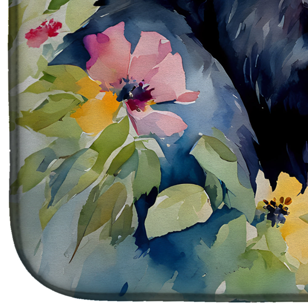 Caroline's Treasures Gorilla Dish Drying Mat