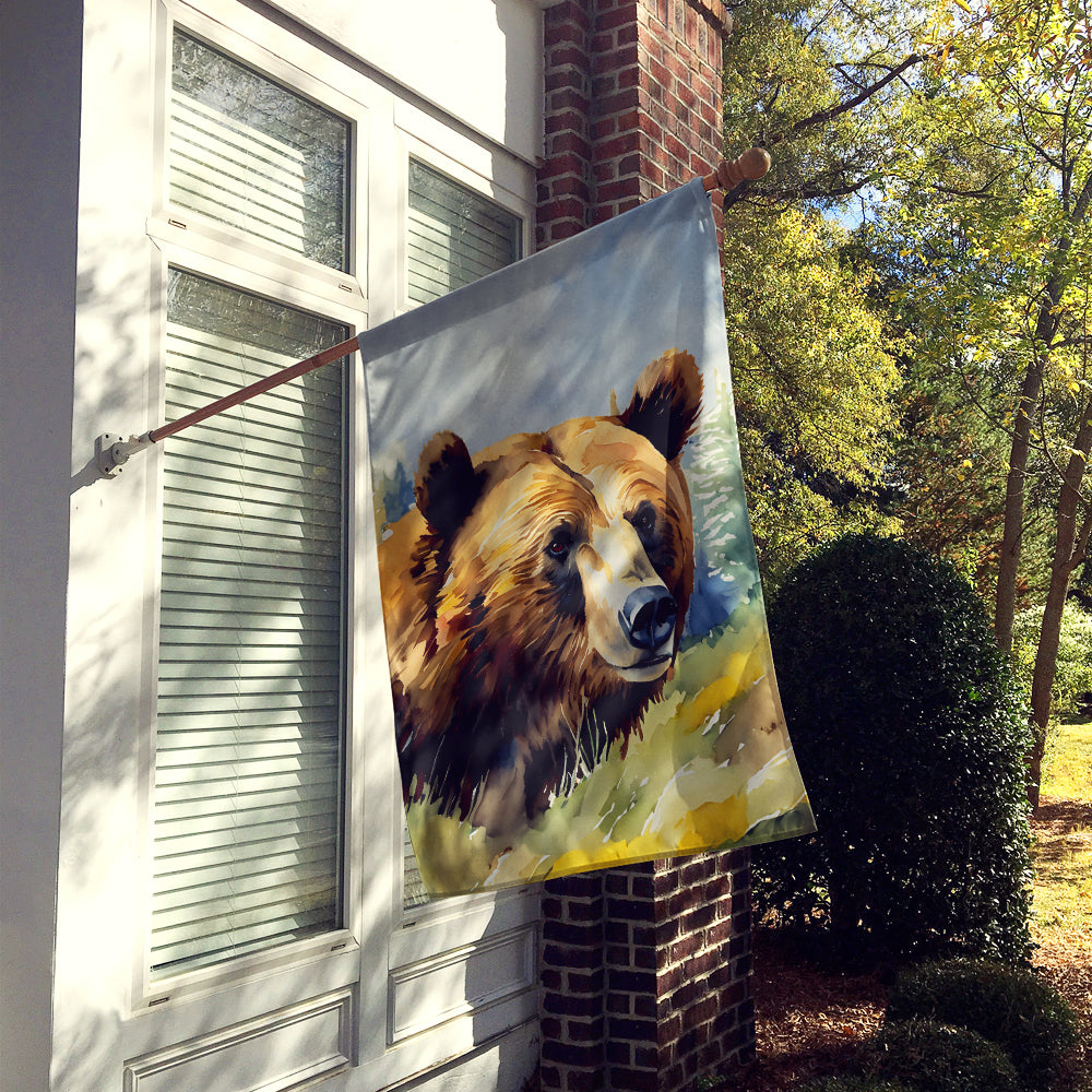 Grizzly Bear House Flag