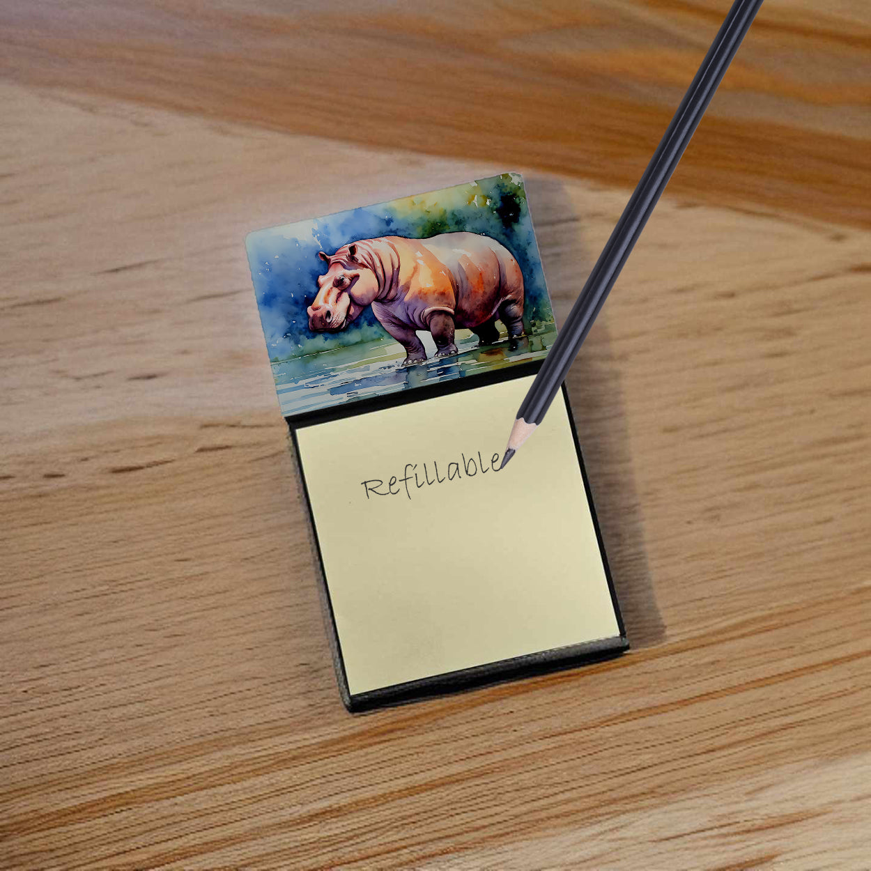 Buy this Hippopotamus Sticky Note Holder
