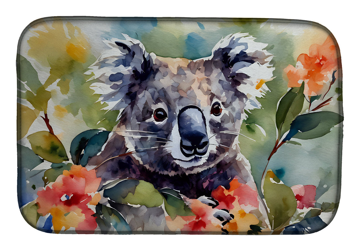 Caroline's Treasures Koala Dish Drying Mat