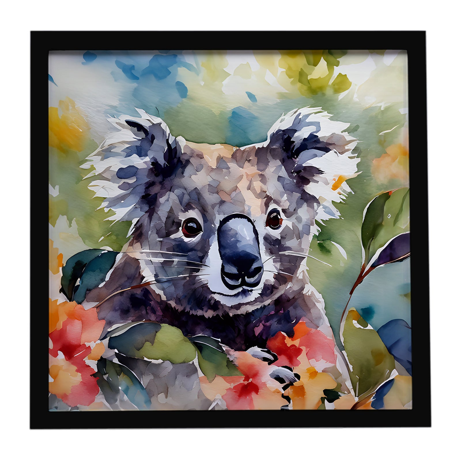 Caroline's Treasures Koala Framed Metal Print
