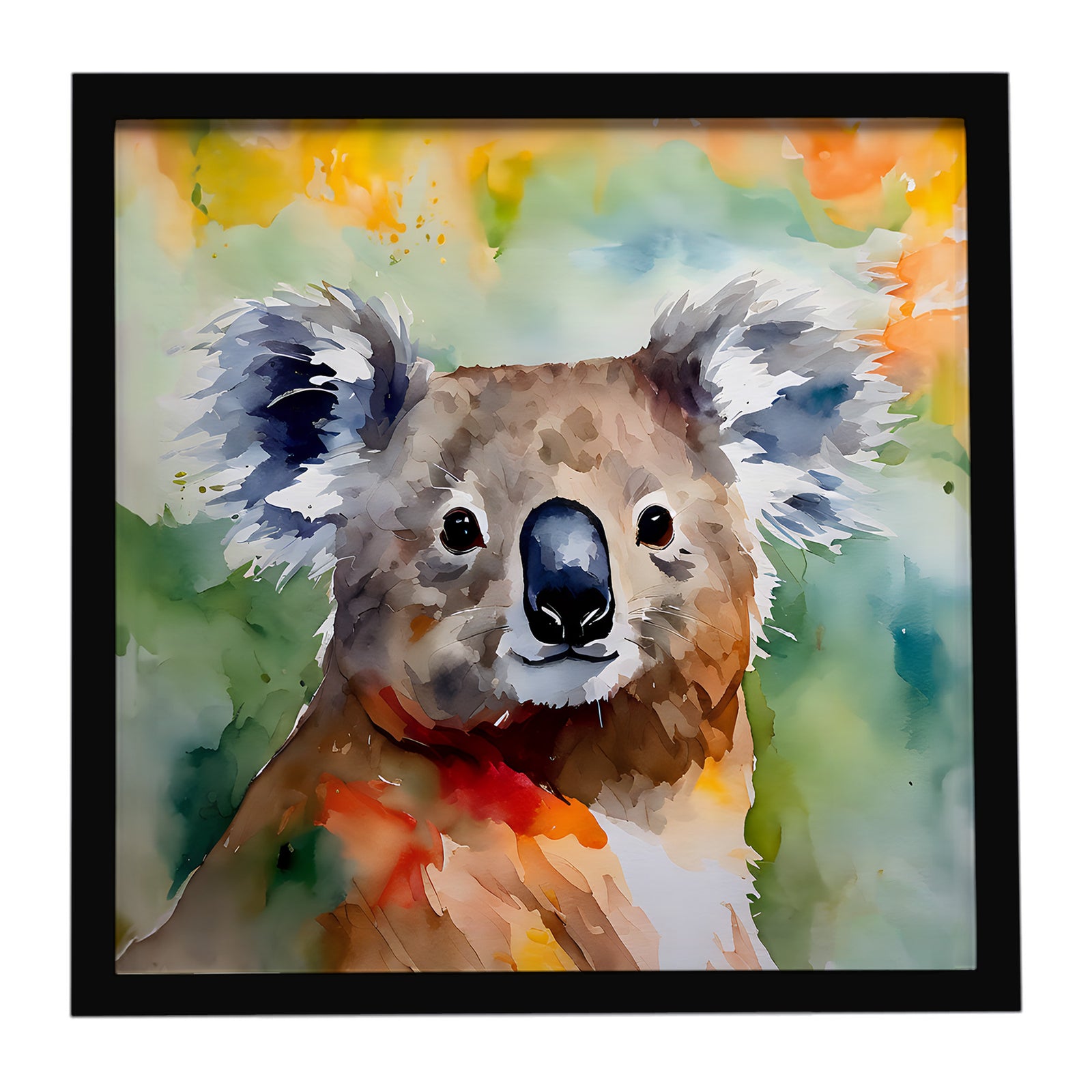 Caroline's Treasures Koala Framed Metal Print