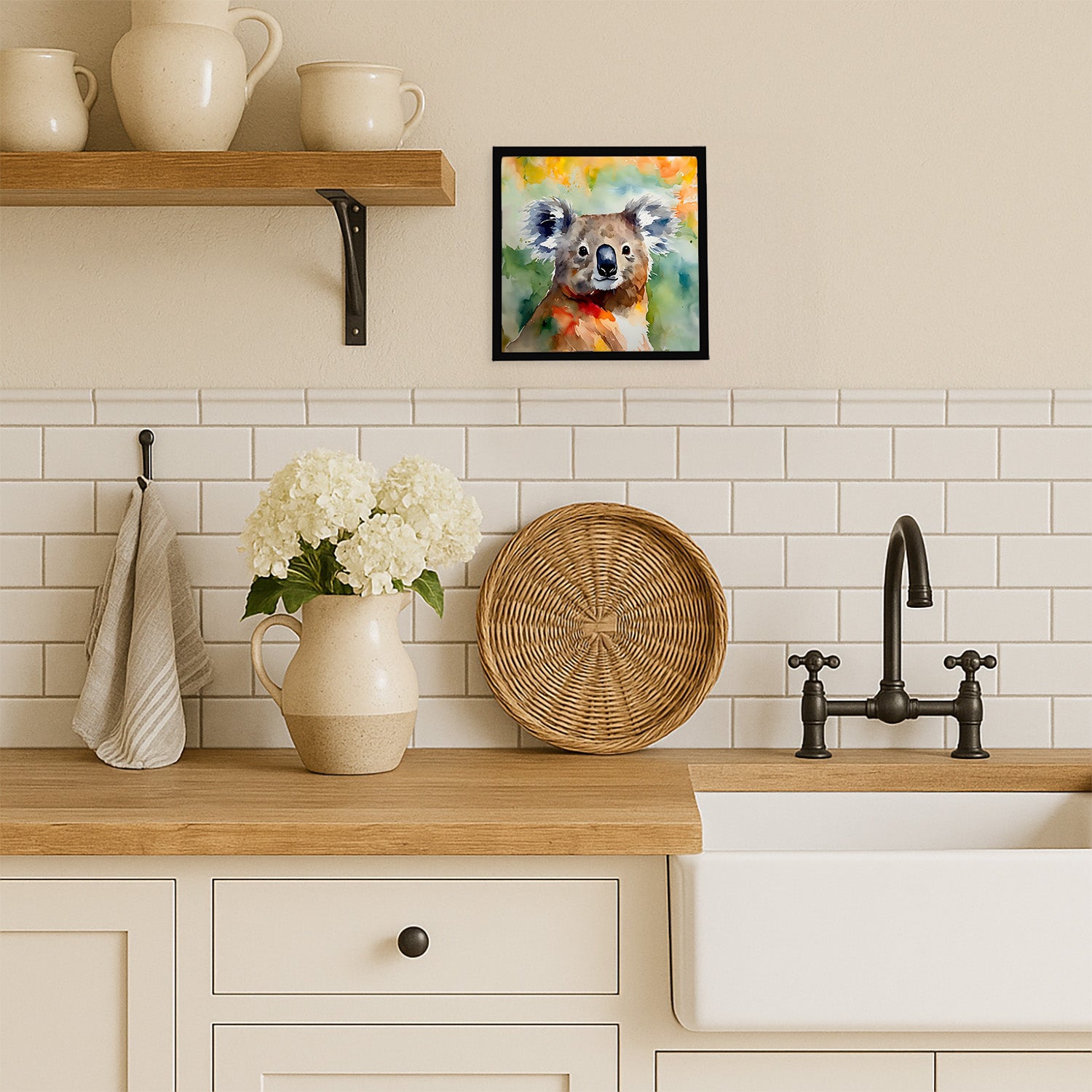 Caroline's Treasures Koala Framed Metal Print