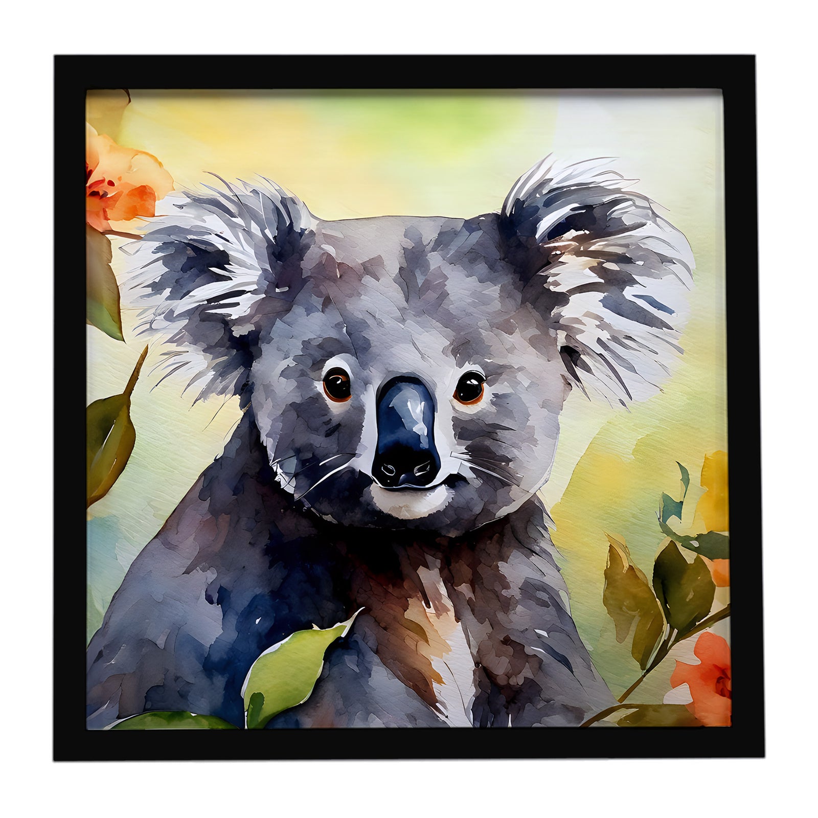 Caroline's Treasures Koala Framed Metal Print
