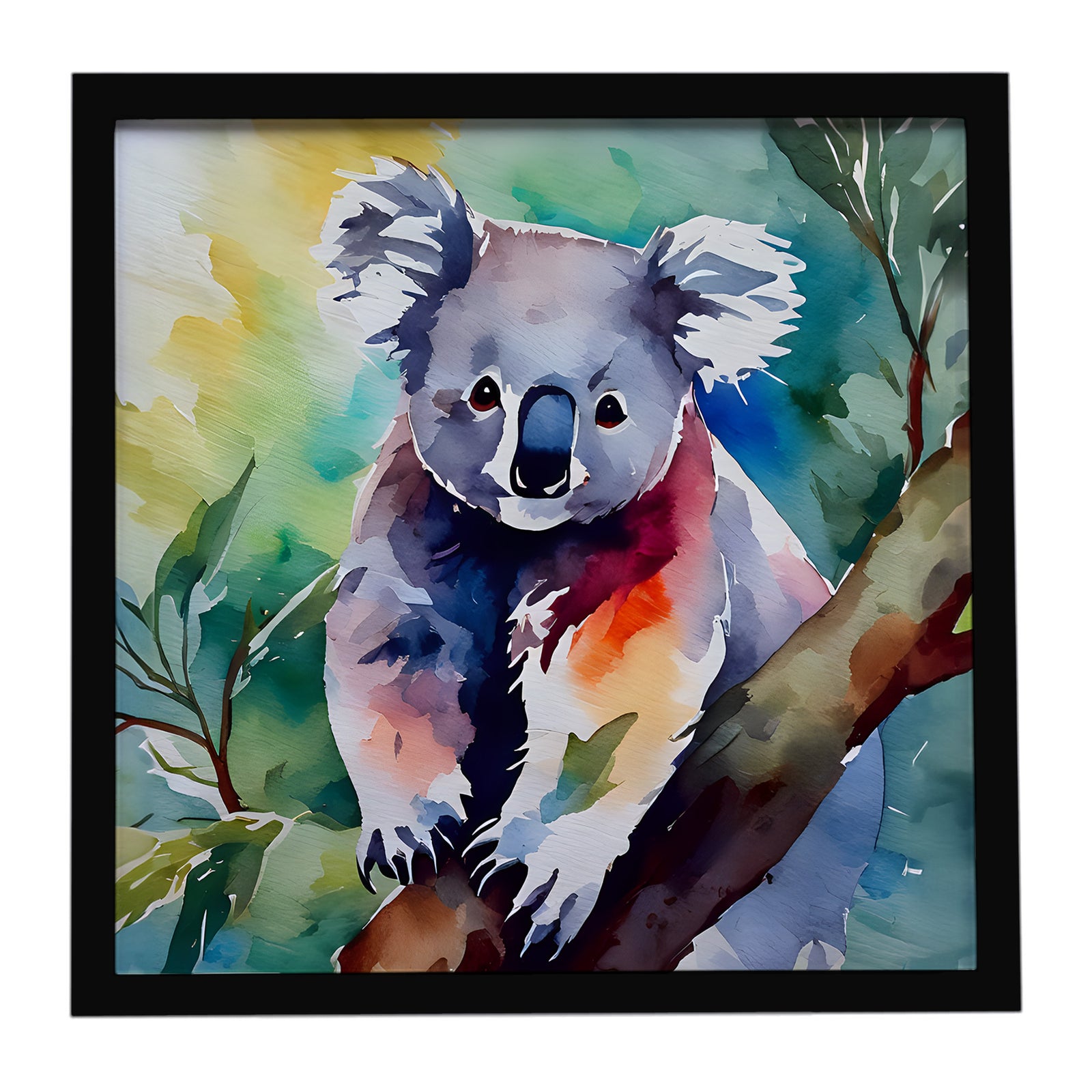 Caroline's Treasures Koala Framed Metal Print