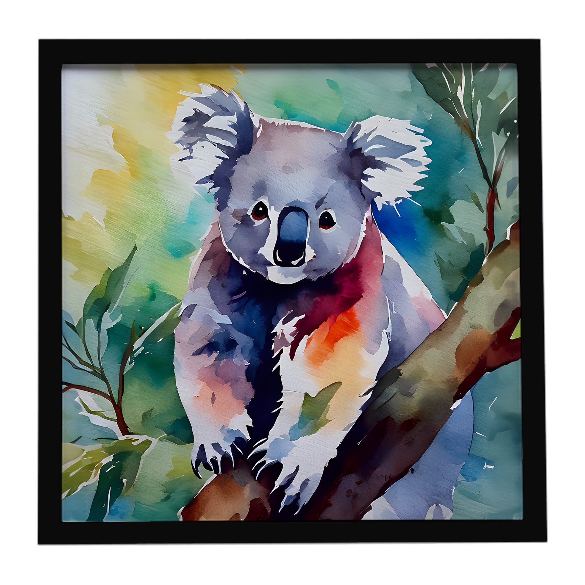 Caroline's Treasures Koala Framed Metal Print