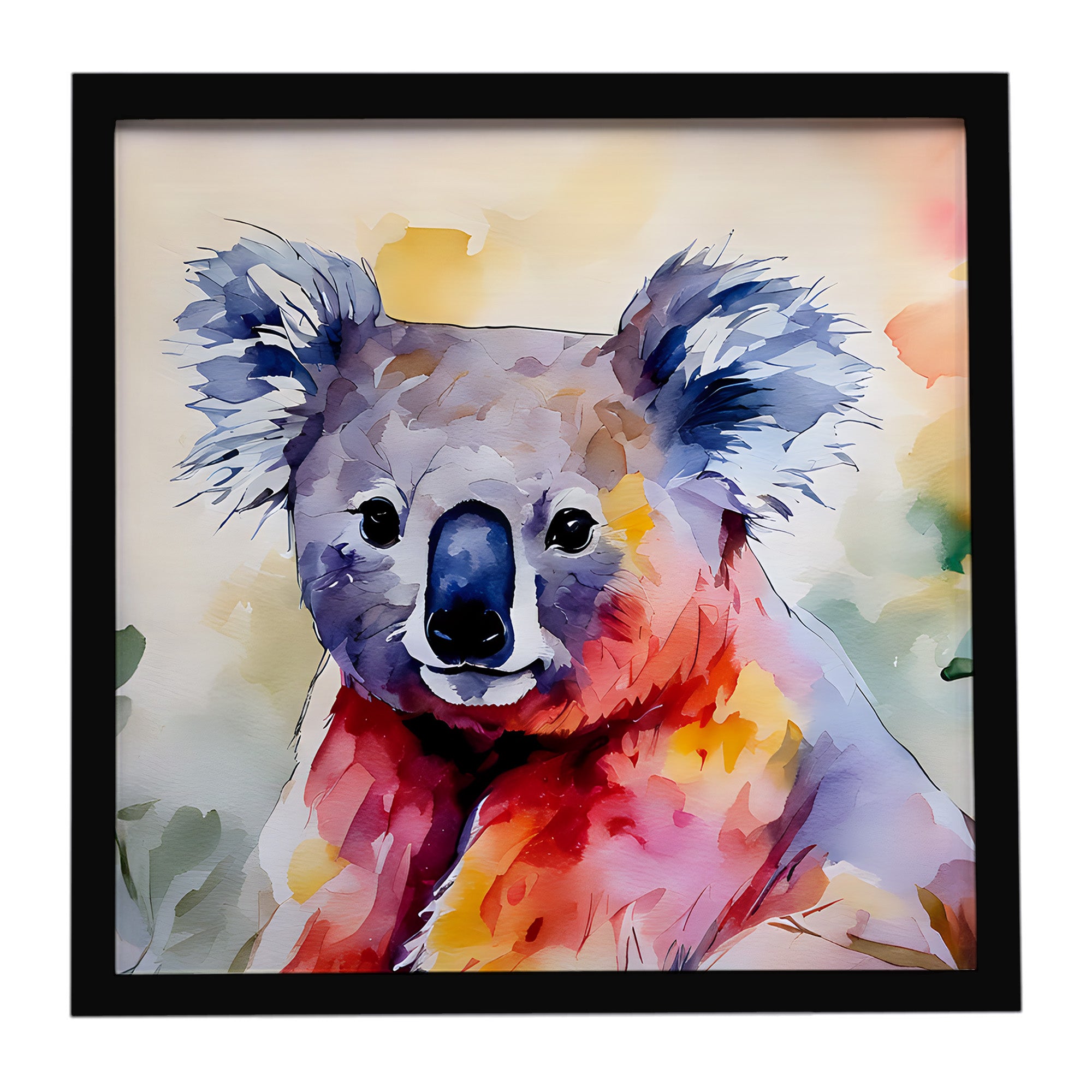 Caroline's Treasures Koala Framed Metal Print