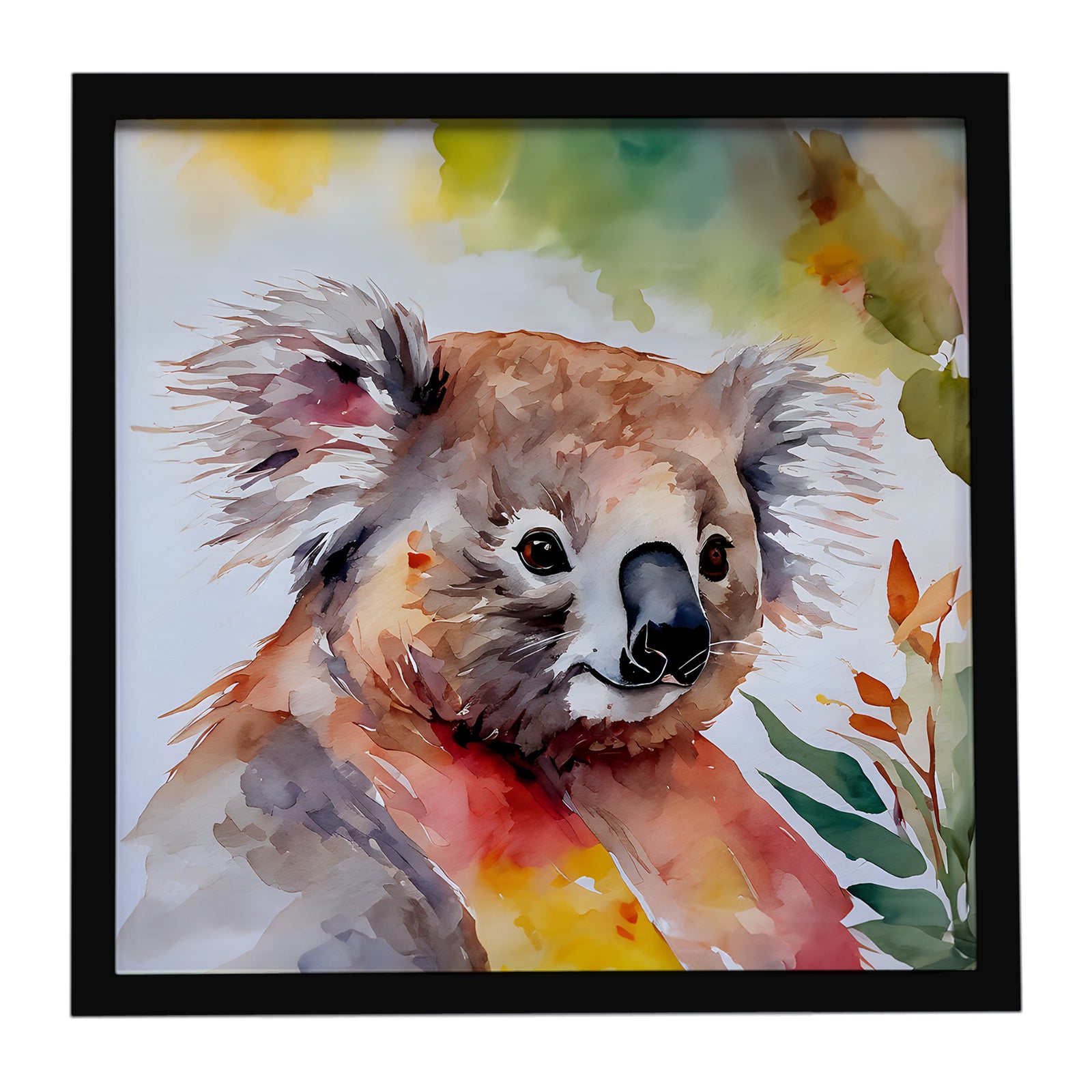 Caroline's Treasures Koala Framed Metal Print