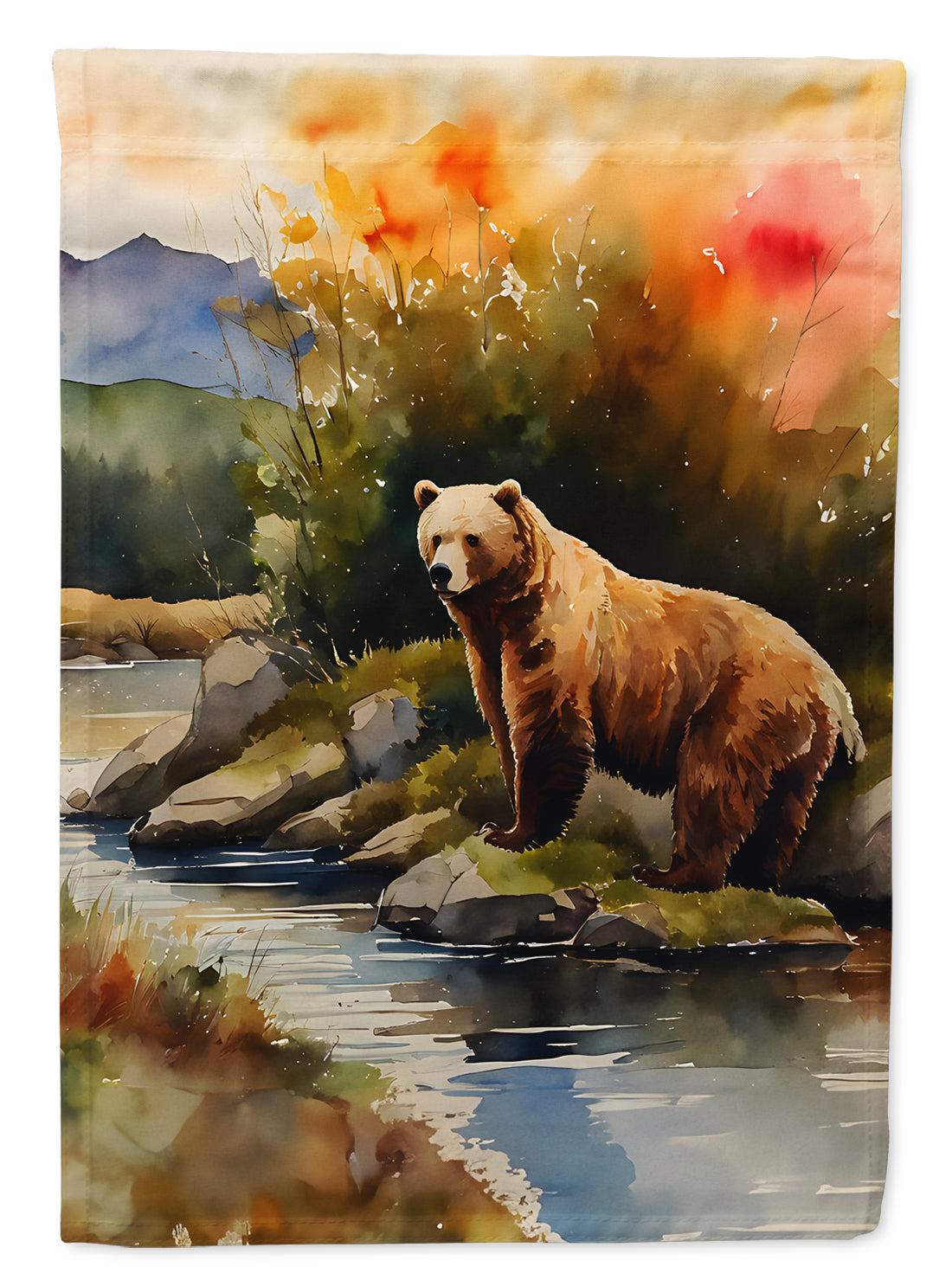Buy this Kodiak Bear House Flag