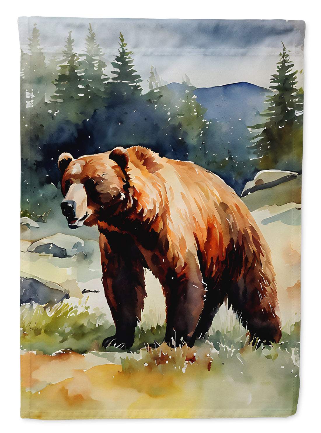 Buy this Kodiak Bear House Flag