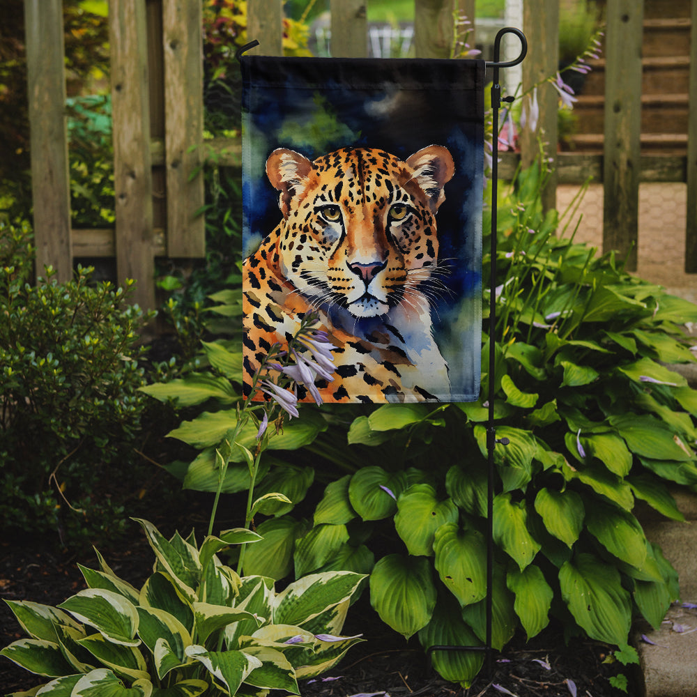 Caroline's Treasures Leopard Garden Flag – Outdoor Decorative Yard Flag