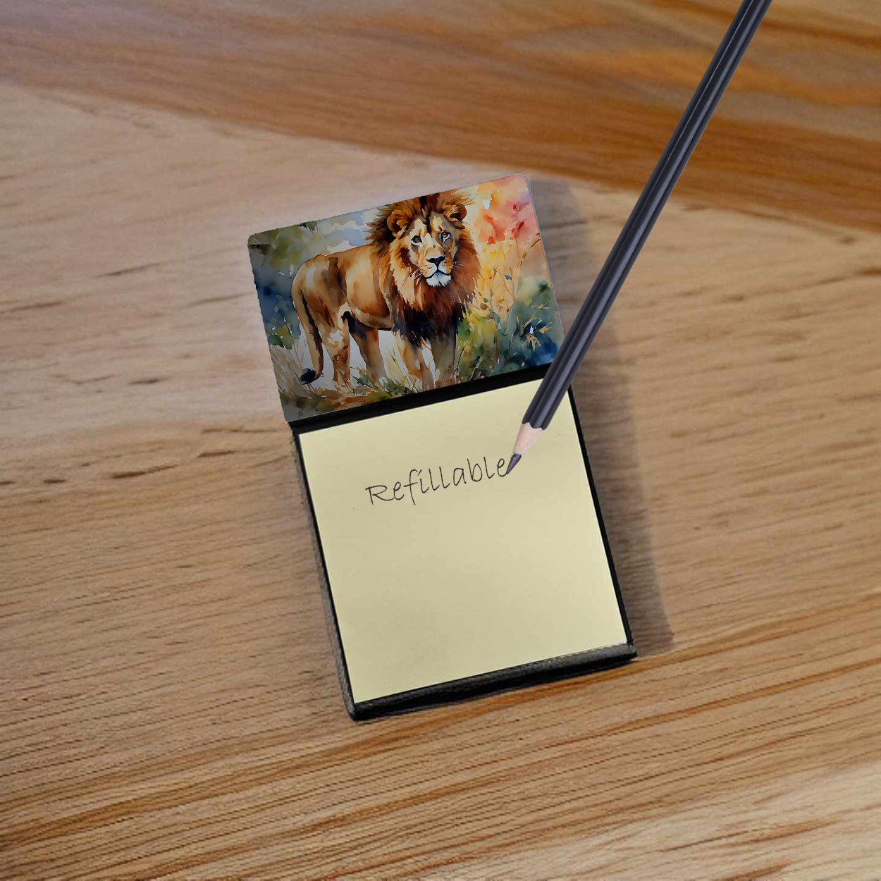 Lion Sticky Note Holder