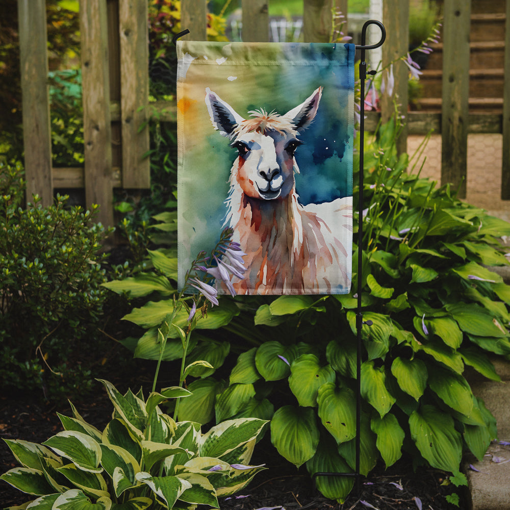 Caroline's Treasures Llama Garden Flag – Outdoor Decorative Yard Flag
