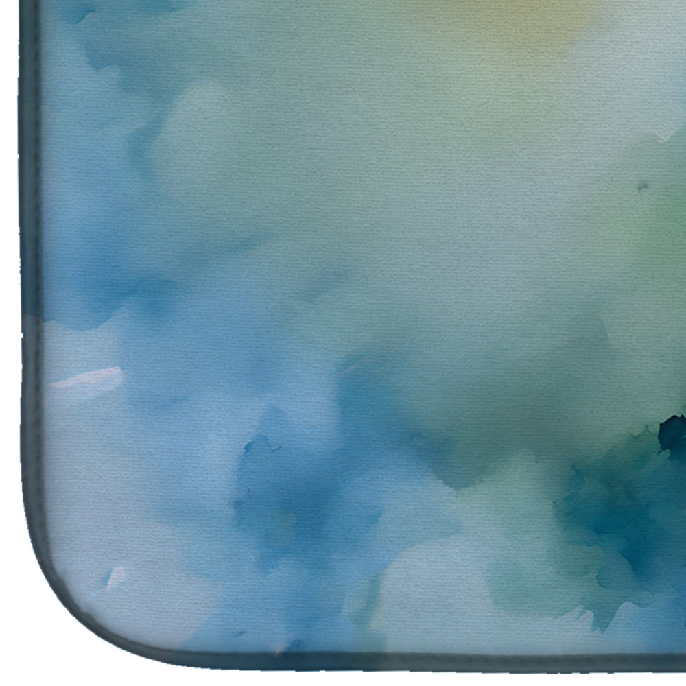 Caroline's Treasures Llama Dish Drying Mat