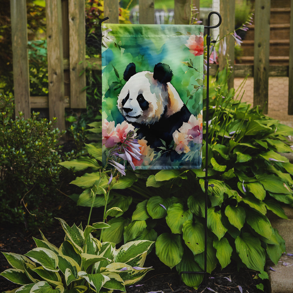 Caroline's Treasures Panda Garden Flag – Outdoor Decorative Yard Flag