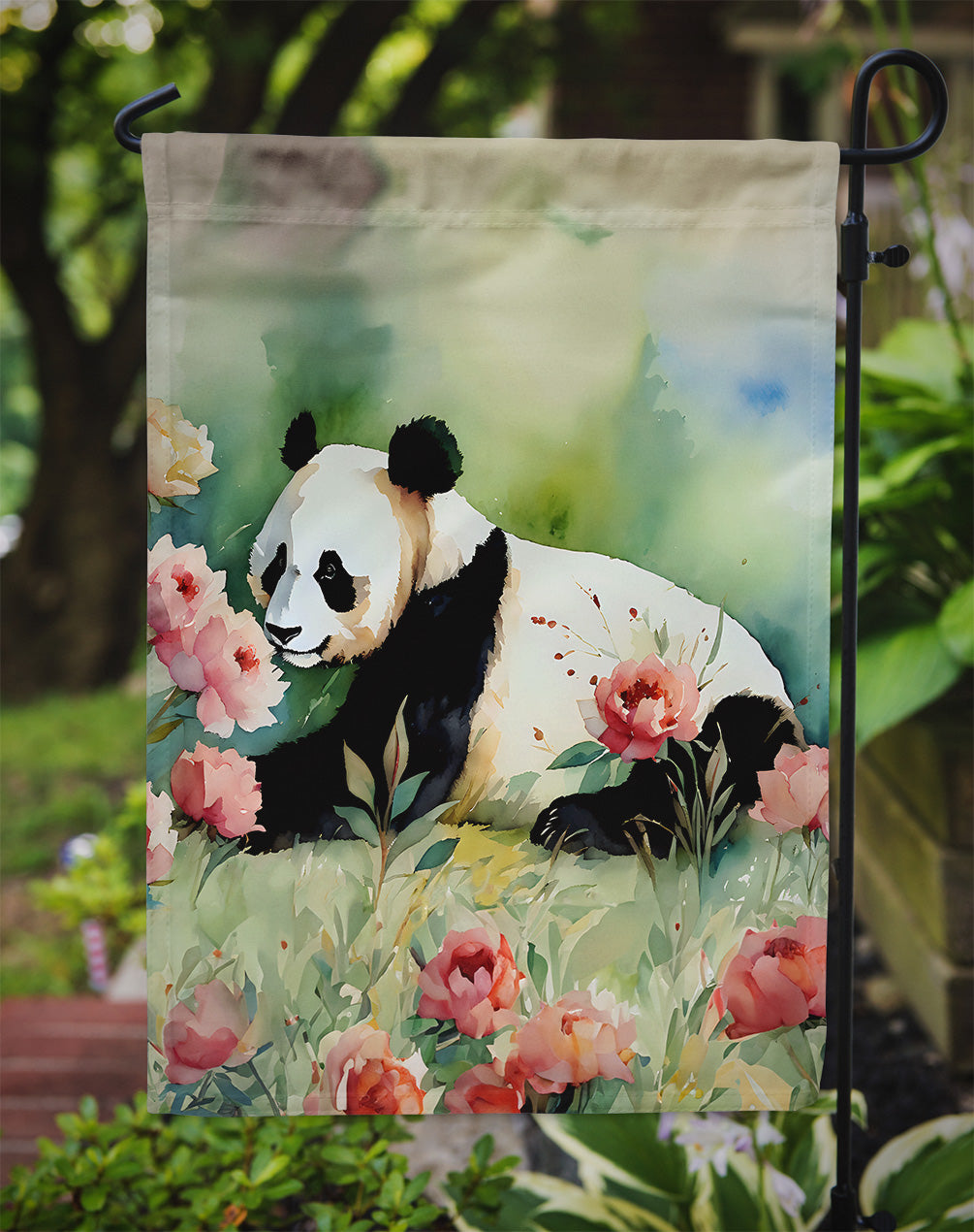 Panda Garden Flag