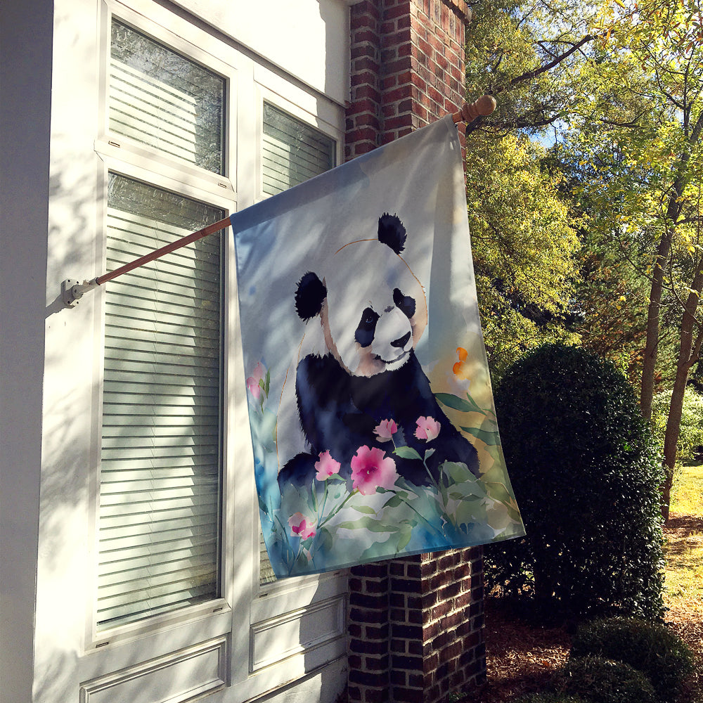 Caroline's Treasures Panda House Flag